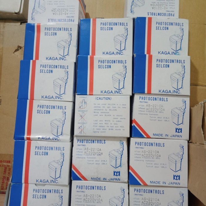 Photocell 10A Sensor Cahaya Selcon New