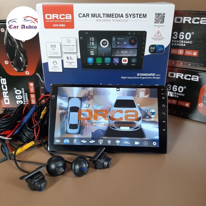 Promo Head Unit Android Orca 9 Inch / 10 Inch Orca Ram 4 Gb / 128 Gb