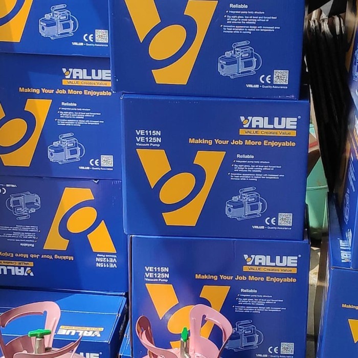 Terlaris Value Vacuum Pump Ve115N Ve125N Ve-115N 1/4 Vacuum Kompresor