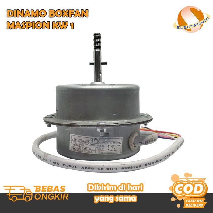 DINAMO BOXFAN KIPAS ANGIN MASPION TEMBAGA MESIN KIPAS ANGIN KOTAK