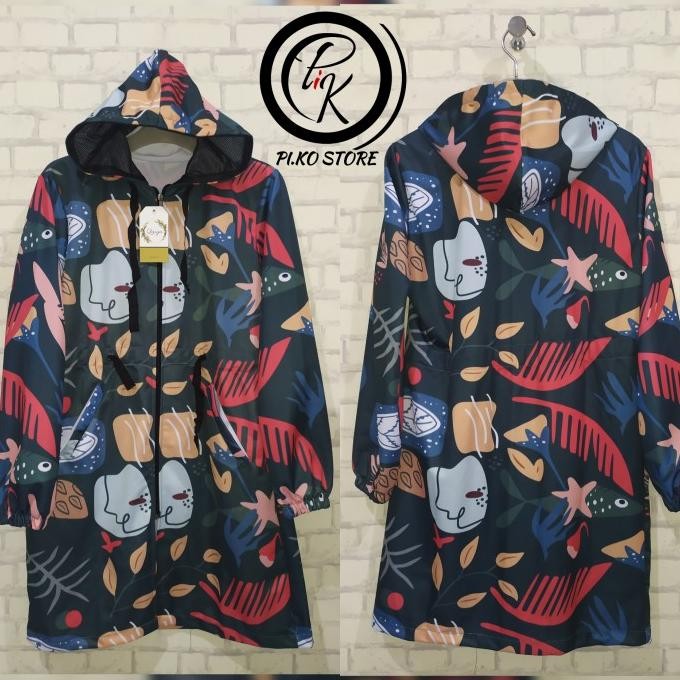 JAKET TUNIK PRINTING CEWEK / JAKET PRINTING BAHN LOTTO