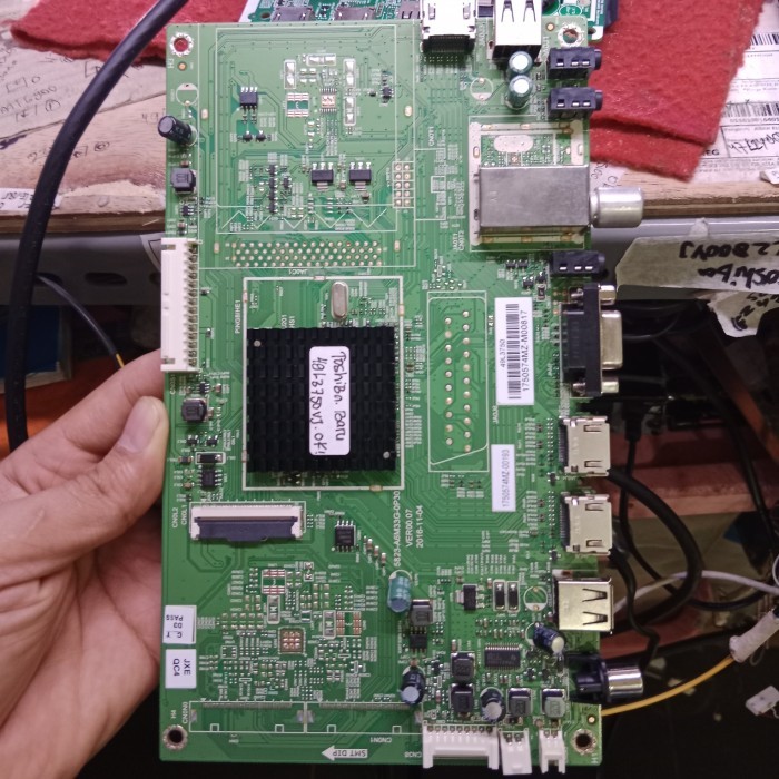 TOSHIBA 49L3750VJ MAINBOARD - MESIN TV LED TOSHIBA 49L3750VJ 49L3750