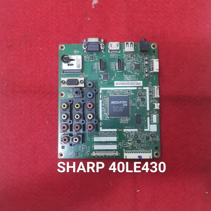 MB - MAINBOARD - MOTHERBOARD - MESIN TV LED SHARP LC 40