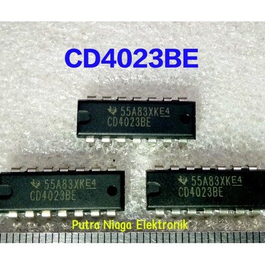 

Diskon ic CD4023BE Dip 14 pin CD4023 / TC4023 / HEF4023 / HCF4023 putr4n Ayo Order