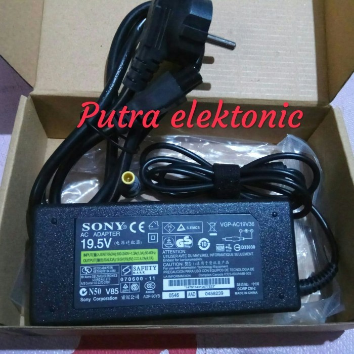 ADAPTOR LED TV SONY BRAVIA 19.5V