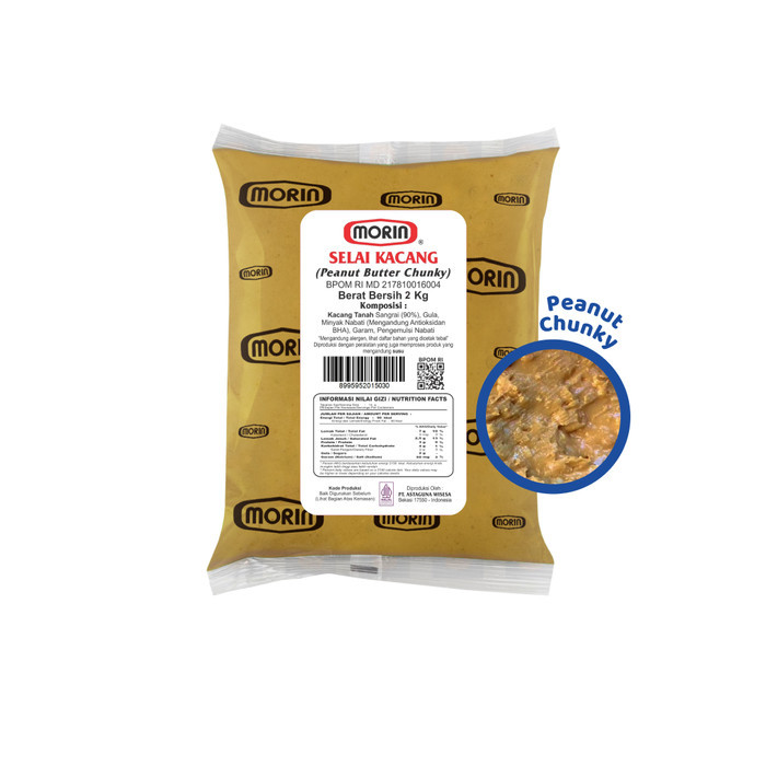 

Morin Peanut Butter Chunky 2Kg Barangbaru