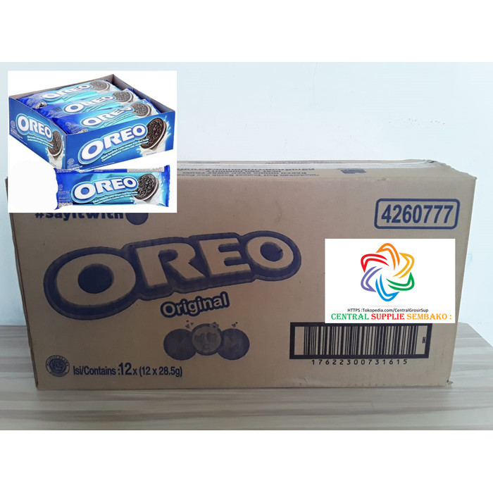 

Oreo Cream Pack Original [28.5Gram /144 Pcs /1 Karton ] Promo