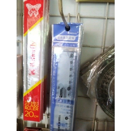 

MISTAR/PENGGARIS MIMISHU 20 CM