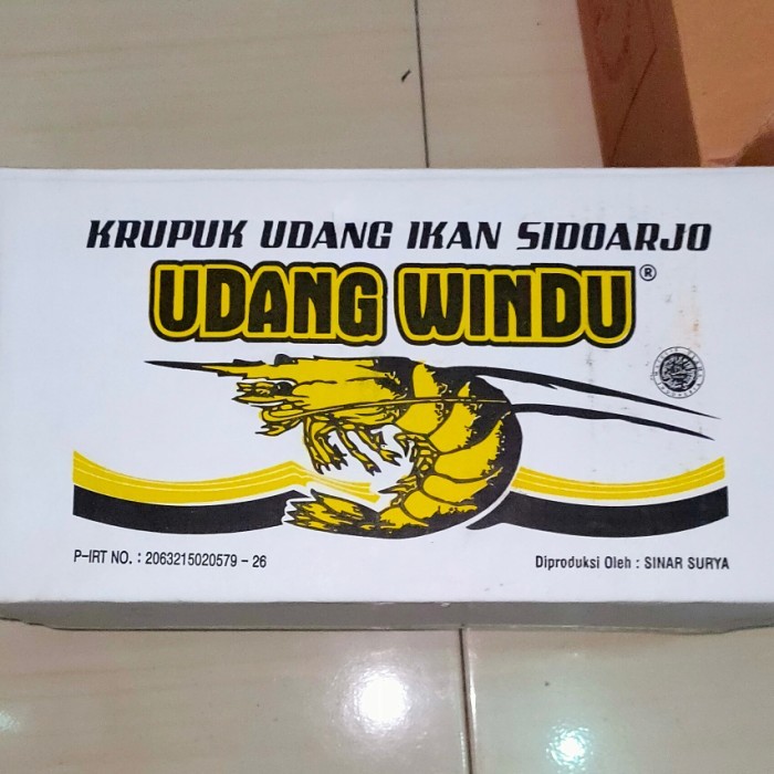 

Kerupuk Udang Windu M 1Dus 5Kg Khusus Gojek Grab Barangbaru