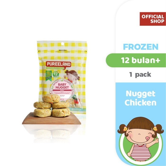 Pureeland Baby Nugget Chicken / Mpasi Bayi Organik / Makanan Bayi