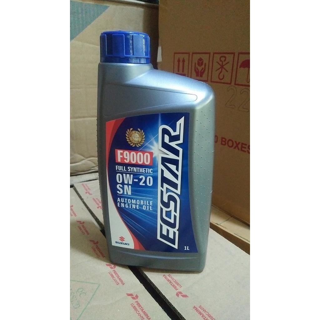 Oli Mesin Mobil Suzuki Ecstar SGO F9000 0W-20 SN 1 Liter
