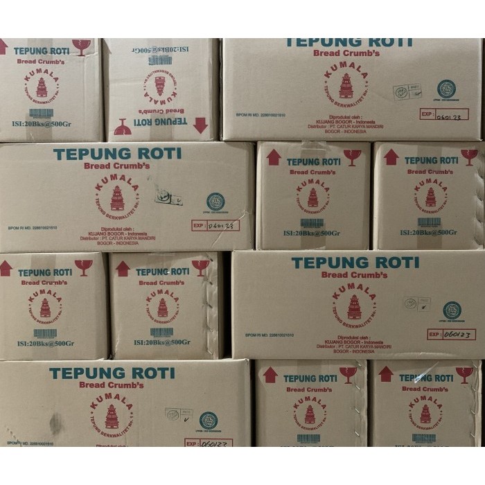

Tepung Roti Kumala 500Gr 1 Dus Isi 20Bgks Terbaik