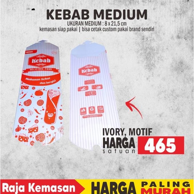 

Diskon! Kebab, Bungkus Kebab, Kemasan Kebab, Kantong Kebab, Dus Kebab