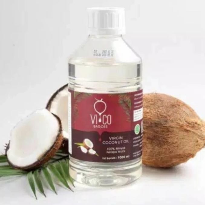 

New Vco Bagoes (Virgin Coconut Oil 100% Murni) Vico 1000 Ml