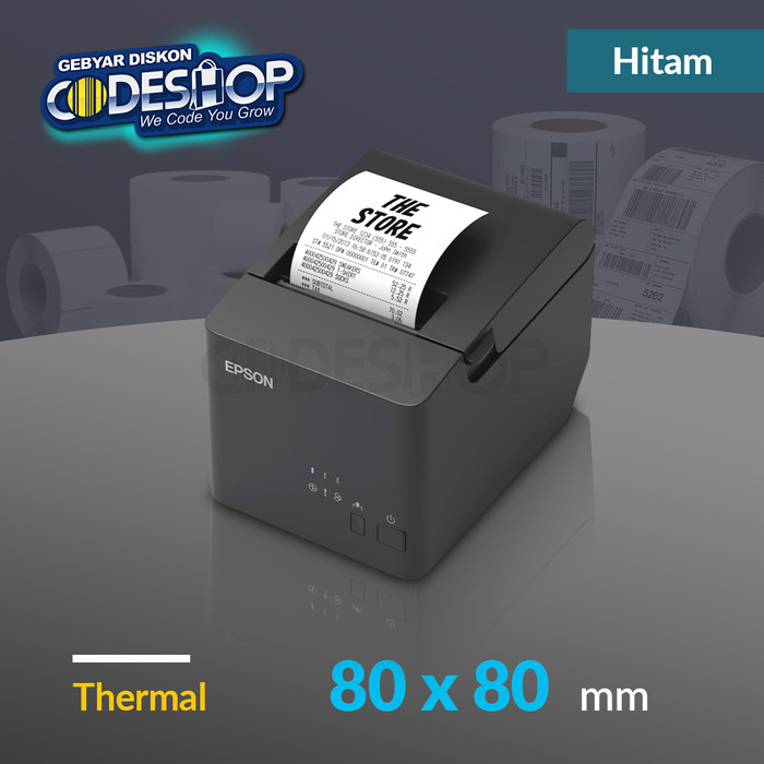 

(1 Dus) Kertas Struk Kasir Thermal 80 X 80 Mm Codeshop Printer 80Mm Terlaris