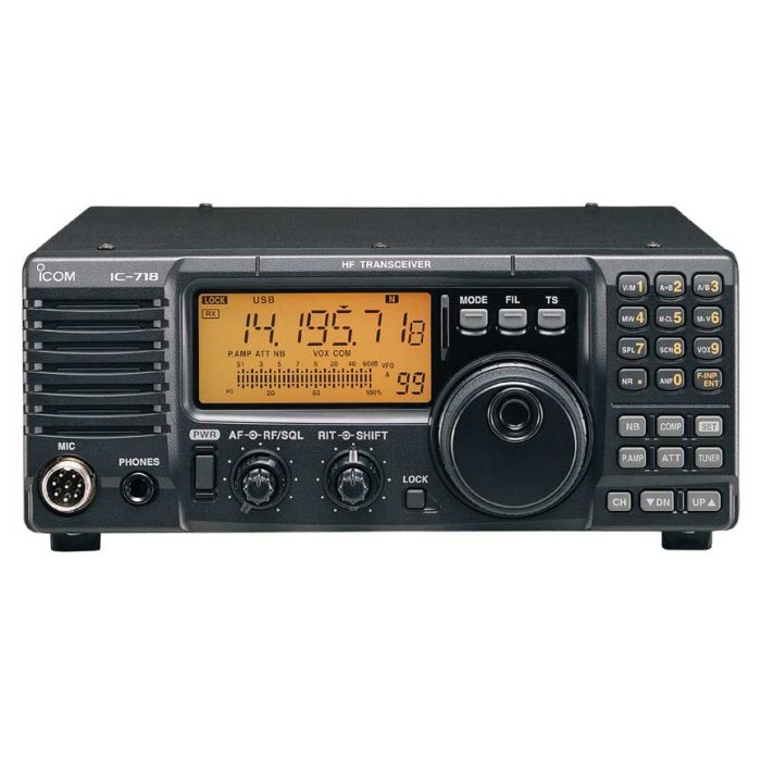 Promo Radio Hf Ssb Icom Ic 718
