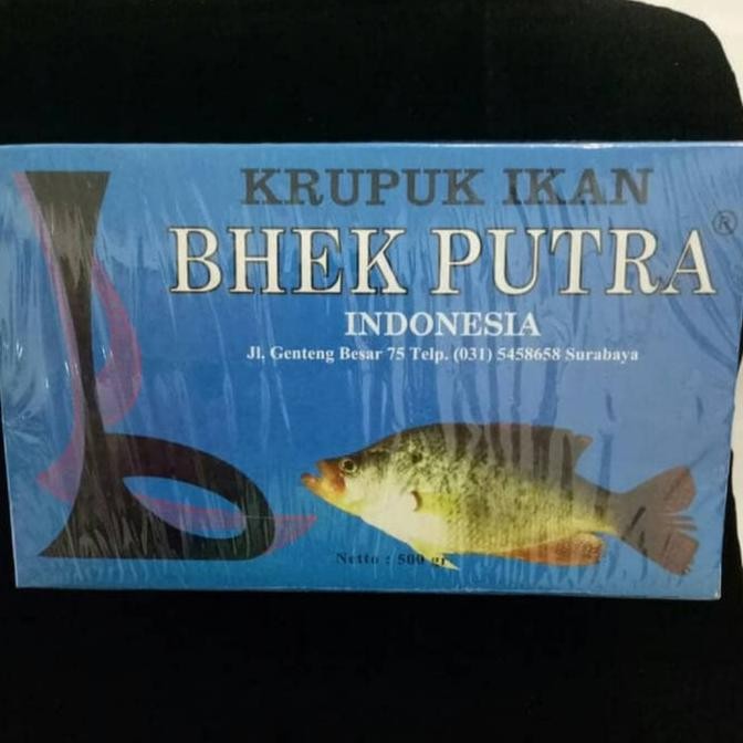 

New Langsung Goreng !! Kerupuk Krupuk Ikan Tengiri Dos (Super) Bhek Putra