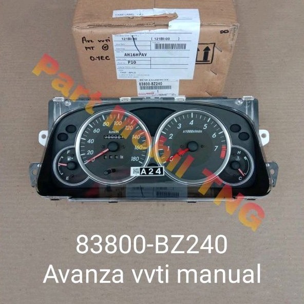 Speedometer Spidometer Avanza VVTi M/T MT 83800-BZ240 Original