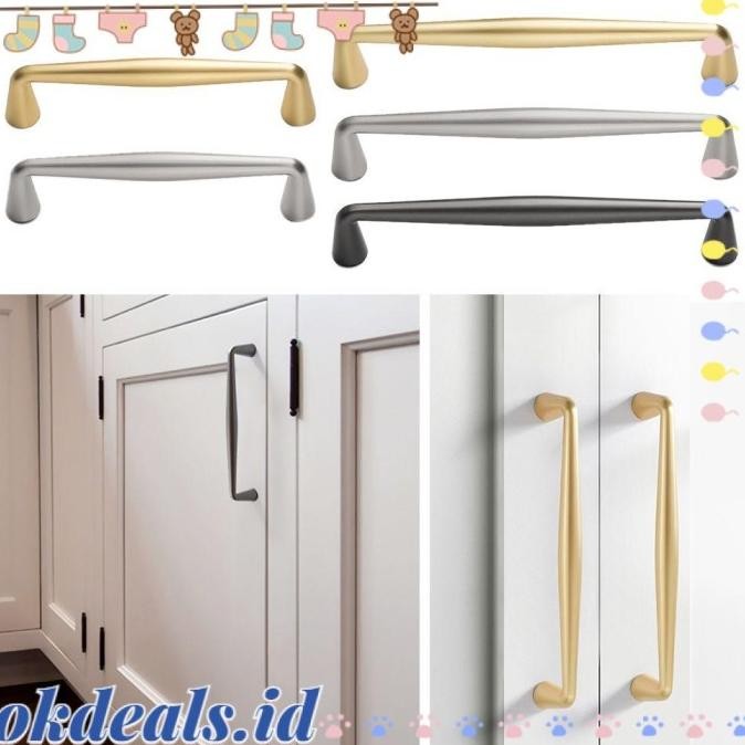 OKDEALS HANDLE PINTU MINIMALIS LEMARI DAPUR MODERN FURNITURE HARDWARE