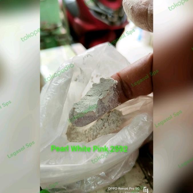 

Powder Pearl Pigment Lonwa White Pink 2592 @1kg
