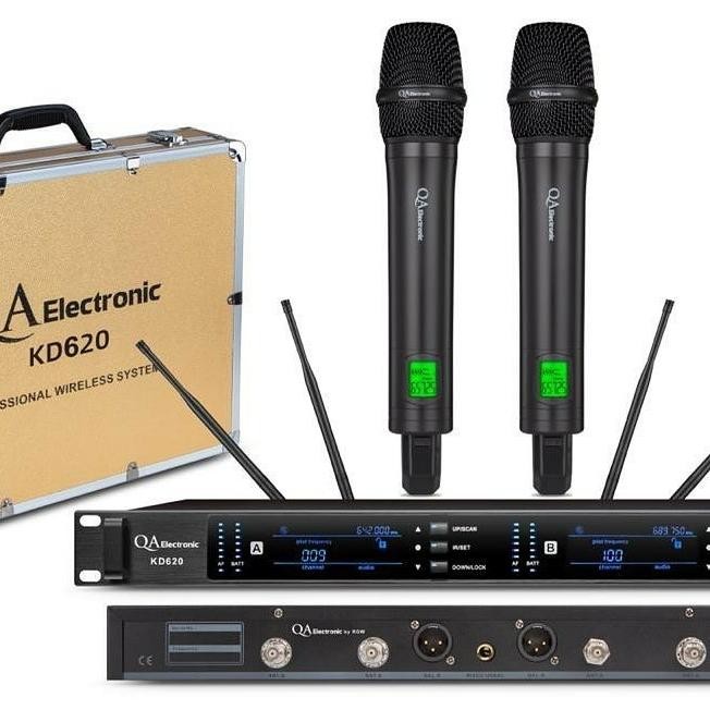 Microphone Wireless QA Electronic KD 620 By RDW