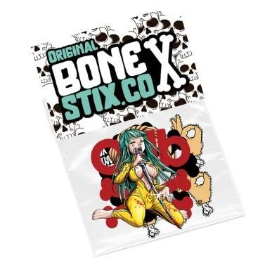 

NEW Original Bones Stix Sticker Pack 5 Stickers x 10cm Stiker ODB