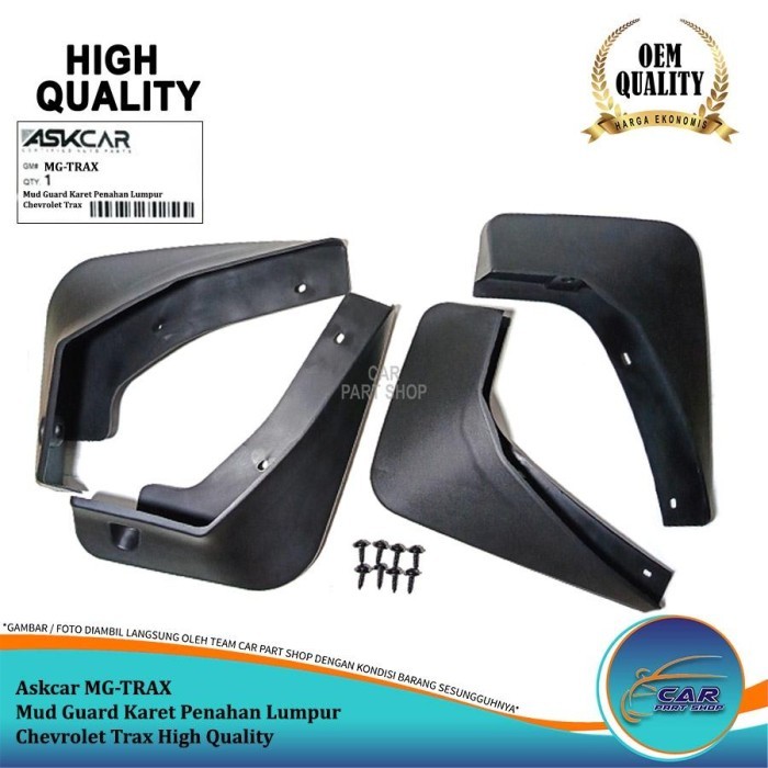 Mud Guard Karet Penahan Lumpur Chevrolet Trax High Quality