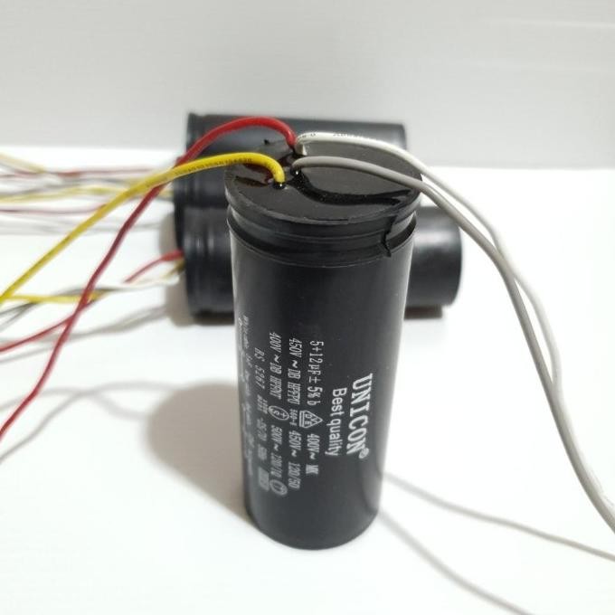 DISKON HEBAT KAPASITOR MESIN CUCI 2 TABUNG ( UNTUK MERK SANYO, , SANKEN, SHARP, POLYTRON, )