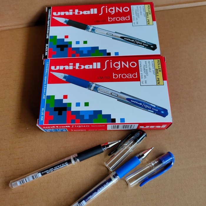 

Pulpen Uni-Ball Signo Broad Um153 (1,0Mm) New
