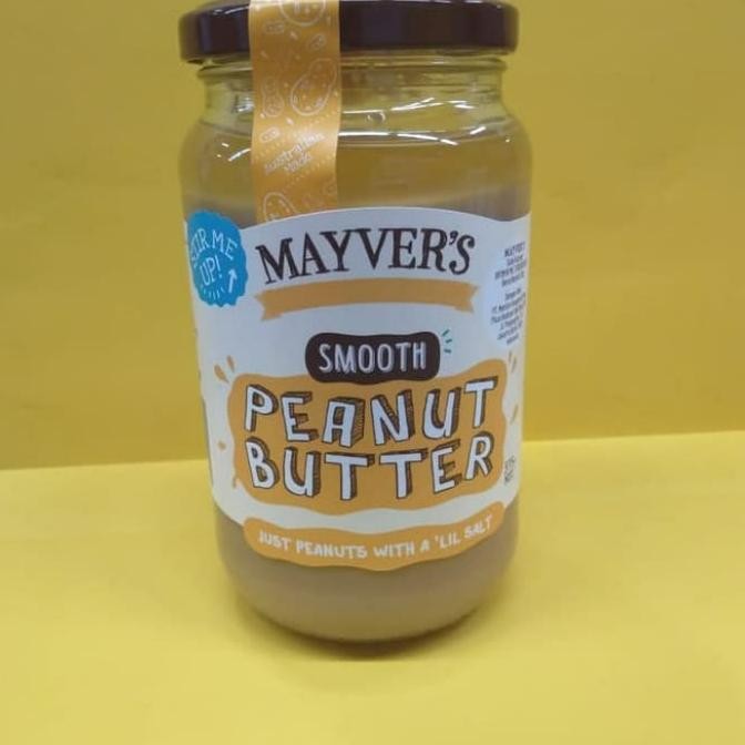 

Mayvers Smooth Peanut Butter 375 Gram / Selai Kacang Import Australia Terlaris