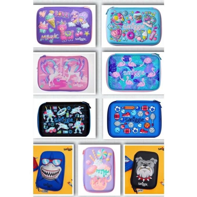 

Produk Baru!! Smiggle Hard Top Pencil Case / Tempat Pensil Smiggle