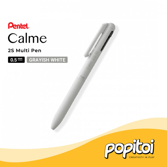

Terlaris Pentel Calme 2S Multi Pen 0.5 0.7 mm Pencil Pulpen Ballpoint SALE