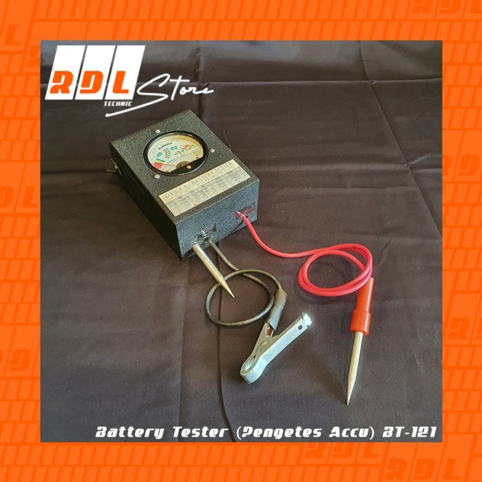 Cuci Gudang Battery Tester (Pengetes Accu) Bt-121