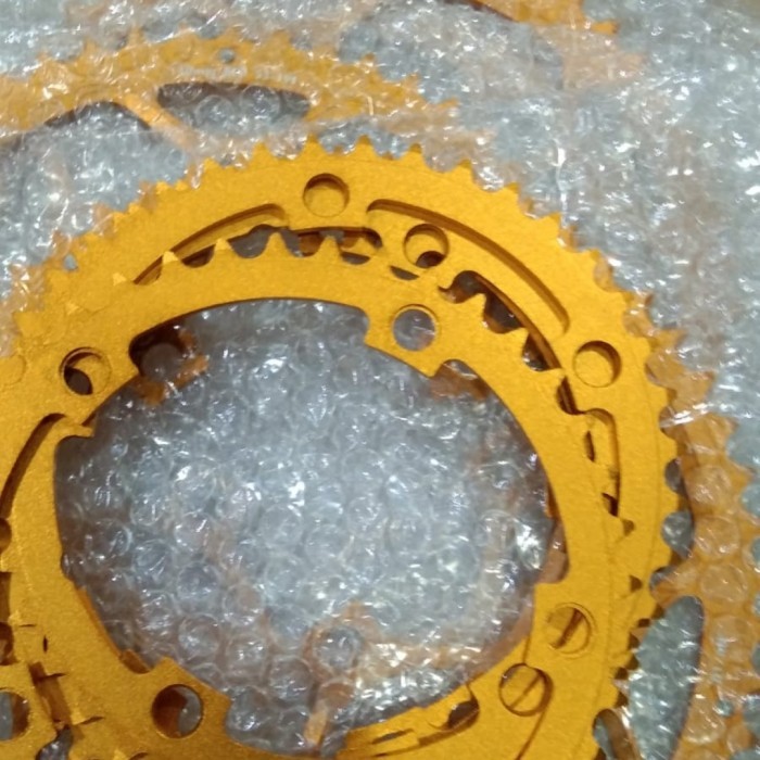 Chainring Double Litepro Ori 56T 44T 56 44 Crankset Dual Speed