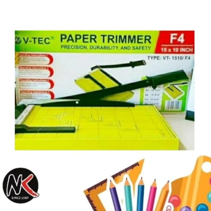 

Pemotong Kertas V-Tec 1510 F4 / Papar Cutter