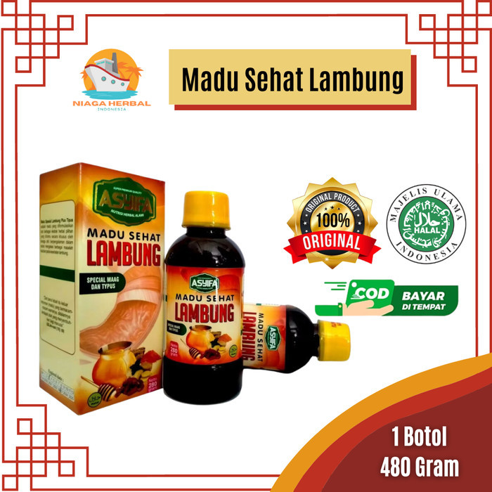 

Madu Lambung Asyifa Original Obat Maag Kronis Gerd Asam Lambung Madu Sehat