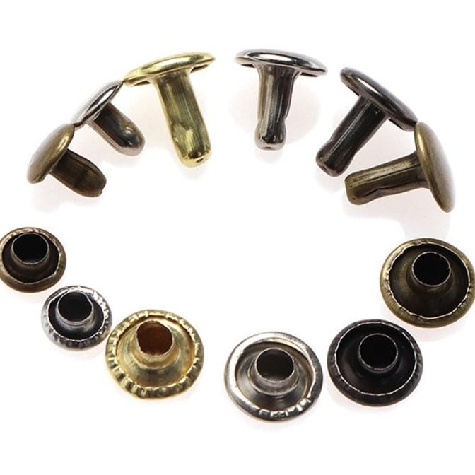 360 Set Kotak Paku Keling Paving Alat Instalasi Tang Untuk Kulit MS54