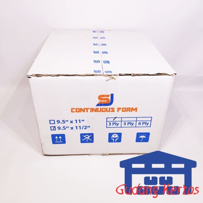 

Continuous Form 9.5 X 11/2 3Ply Sj Standar Prs - Bagi 2 Terlaris