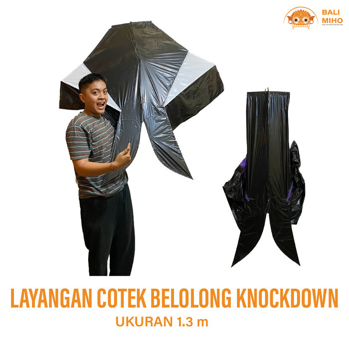 New - Layangan Cotek Belolong Knockdown - Layangan Cotek - Layangan Bebean