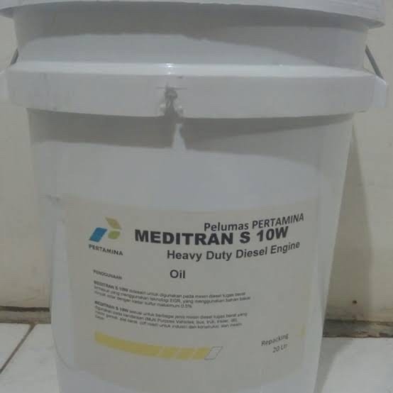 Oli Pertamina Meditran S10W Sae 10 Pelumas 20Liter Harga Spesial