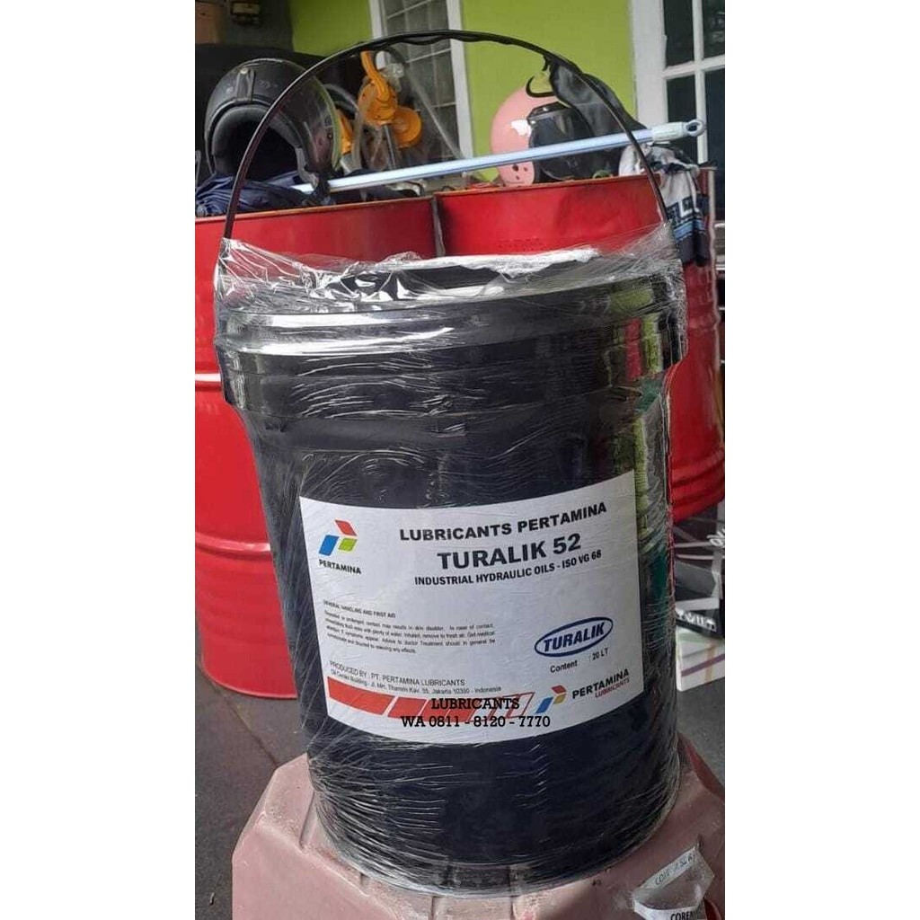 Oli Hidrolik Pertamina Turalik 52 - Iso Vg 68 Harga Spesial