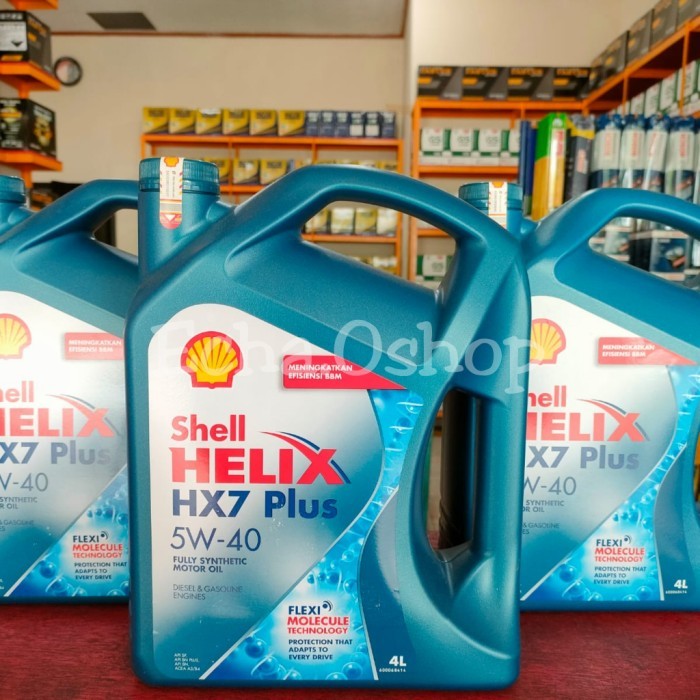 Shell Helix Hx7 4L Oli Mobil Original 100% Harga Spesial