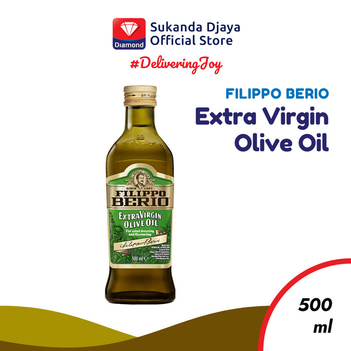 

Filippo Berio Minyak Zaitun Extra Virgin Olive Oil 500 Ml New