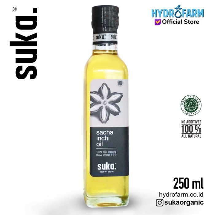 

Suka - Minyak Sacha Inchi Oil (250Ml) Terbaru