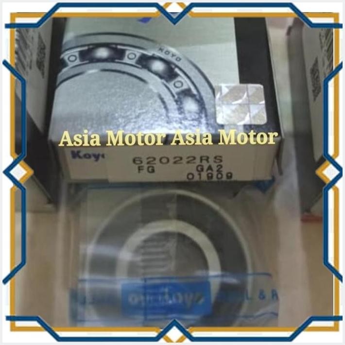 [ASI55] BEARING 6202 2RS KOYO JAPAN UKURAN 15X35X11 MM LAHER 6202 2RS ORI KOYO