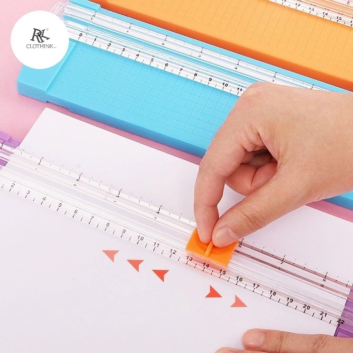 

Terlaris Penggaris Potong Kertas Cutter Alat Pemotong Paper Trimmer Portable SALE