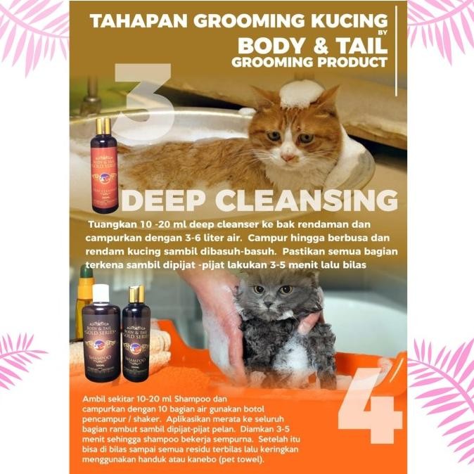 Body & Tail Degreaser Daily Shampoo Kucing & Anjing 500 Gram MRS01