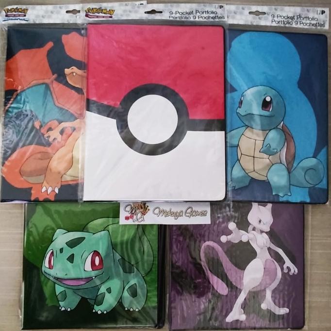 

TERLARIS - Ultra Pro Pokemon 9-Pocket Portfolio Binder Buku Album 180 Kartu