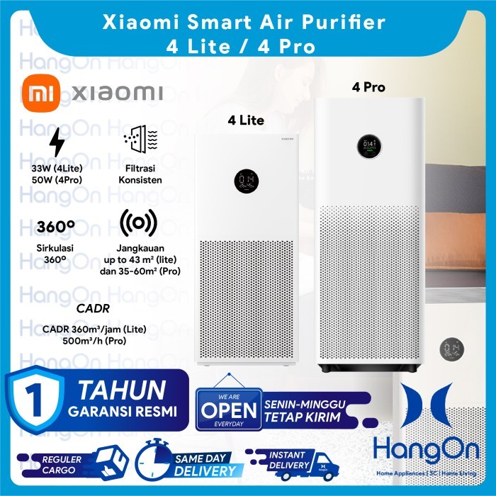 Terlaris Xiaomi Air Purifier 3 / 3H Oled Touch Display Multifunction
