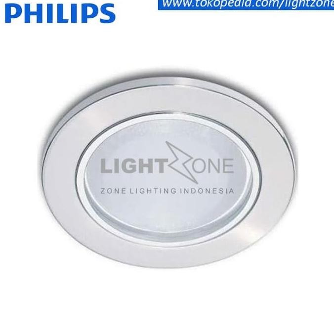 Downlight Philips 13804 Recessed Nickel 4 Inch